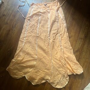 indian cotton wrap skirt